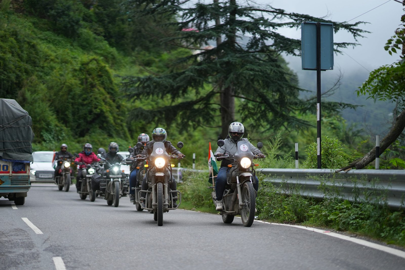 Spiti Riders exploring the Himalayan roads of Spiti Valley