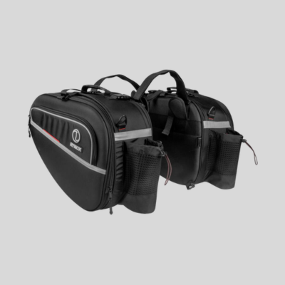 Motorcycle saddle bags for Spiti