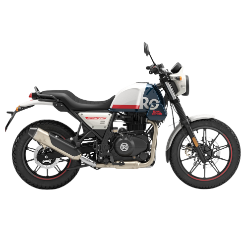 Royal Enfield Scram 411 available for rent